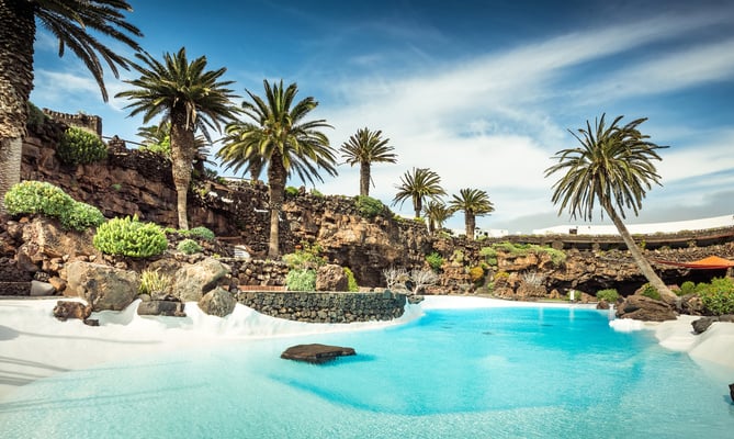 Jameos del Agua pool, Lanzarote